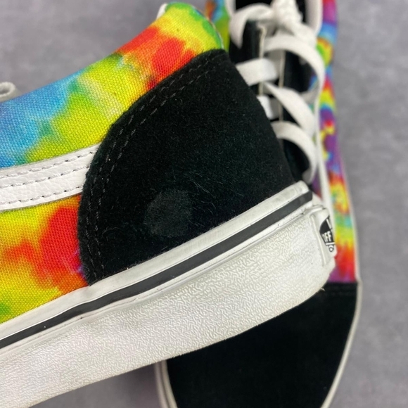 Vans‎ Kids Old Skool Rainbow Tie Dye Juniors Size 6 - Picture 6 of 10